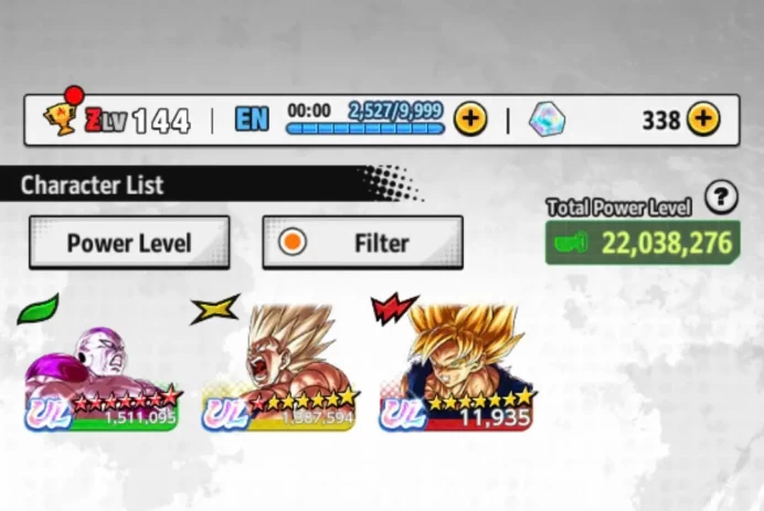 D712-IOS+Android-3 UL(Frieza Full Red Star+SS Goku)+23 Legends+Frieza Zenkai+Goku&Bardock Red Star+Namek Goku Red Star+Nappa+Gohan+Gammar