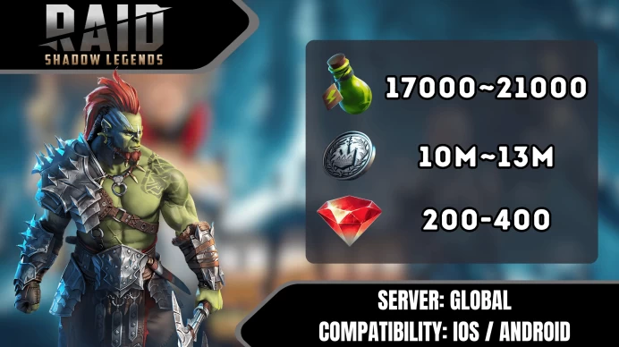 [Global Starter] Energy 17000~21000 ◈ Silver Coins 10M~13M ◈ Gems 200-400 ◈ 7 4-Star Characters ◈ 1 - 9 5- Star Characters ◈ Lots of Fragments