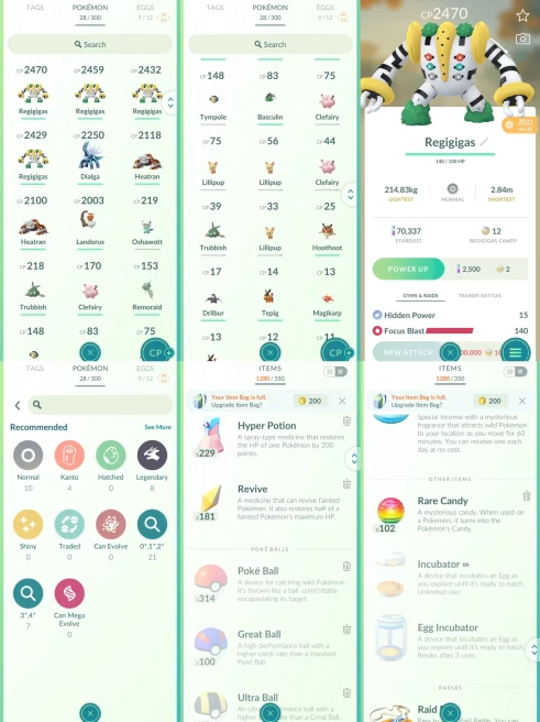lvl22,have 8 Legendary,4 Regigigas Dialga Heatran Landorus,some nice pokemons   N8876