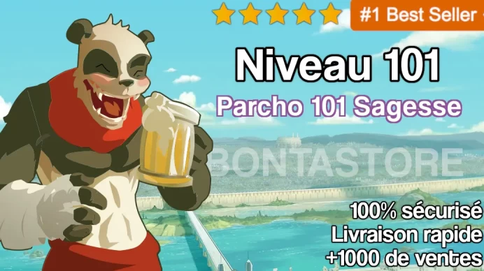 Pandawa 101 - Parcho +101 Sagesse - Fallanster - 100% sécurisé