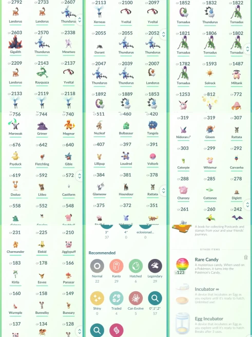 lvl29,have 29 Legendary,Mewtwo Rayquaza Yveltal Xerneas Landorus etc,many nice pokemons N8882