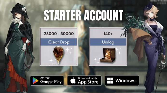 Global Starter Gacha ◈ 28000-30000 Clear Drop ◈ 140+ Unilog ◈ Semmelweis ◈ Druvis III ◈ Authentic ◈ Instant Delivery
