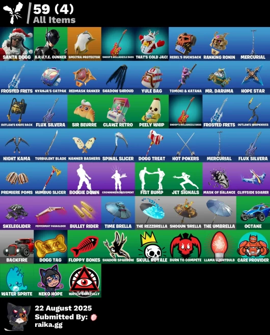 [PC/PSN/XBOX] 2 skins | Santa Dogg | B.R.U.T.E. Gunner | Spectra Protector | Snoop's Holladizzle Bass | That's Cold Jac! | Rebel's Rucksack