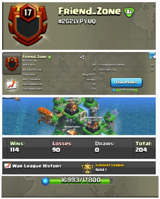 Friend_Zone !! LEVEL 17.9(ALMOST 18)!! CAPITAL PEAK 10 !! WIN 114 LOSS 90 !! GOLD 1 !! PERFECT NAME !! AFFORDABLE !! FAST DELIVERY