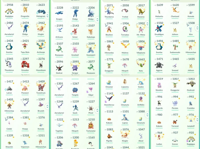 lvl36,have 20 Legendary,Regigigas Groudon Kyogre Rayuqaza Yveltal etc,many nice pokemons N8899