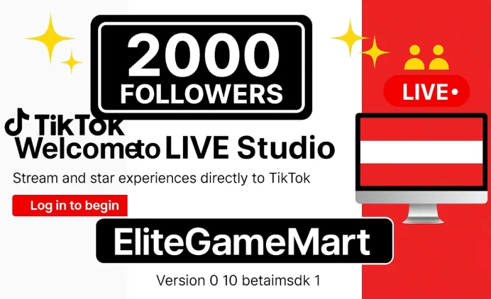 Austria | Account | TikTok 3360 Followers | Live Studio + live Phone | Full Mail Access |