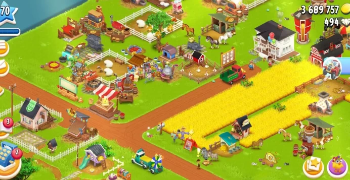 H21◆3.6M COINS◆LEVEL 70◆BARN STORAGE: 3000◆SILO STORAGE: 1000◆ALL LAND UNLOCK