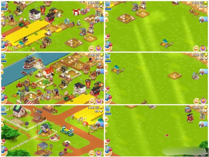 H21◆3.6M COINS◆LEVEL 70◆BARN STORAGE: 3000◆SILO STORAGE: 1000◆ALL LAND UNLOCK