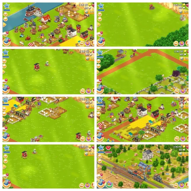 H29◆3.34M COINS◆FARM LEVEL 70◆BARN STORAGE: 3000◆SILO STORAGE: 1000◆405 DIAMOND◆INSTANT DELIVERY