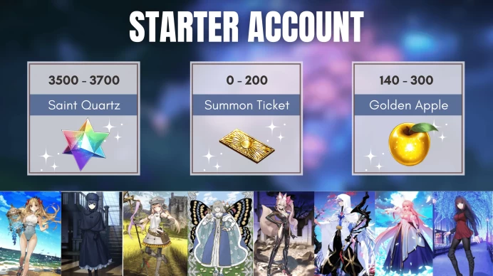 [Japan] BIS ◈ 3500+ SQ ◈ Castoria ◈ Koyanskaya of Light  ◈ Oberon ◈ Aoko ◈ Alice ◈ Space Eresh +2 ◈ Instant Delivery