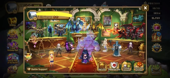 C2 Arena+48nat5+3LD {Nicki+Cadiz+Light Ciri}-209 Swift-176 Vio-172 Desp Runed+Dungeons Good+361 Transmg stone+FULL ACCESS!
