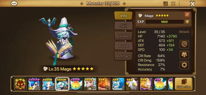 [EUROPE] Light Mage ◆ 5 L&D Scrolls ◆ 3 Legendary ◆ 2700+Crystals [Created at December 2023] Dorothy ◆ Instant Delivery