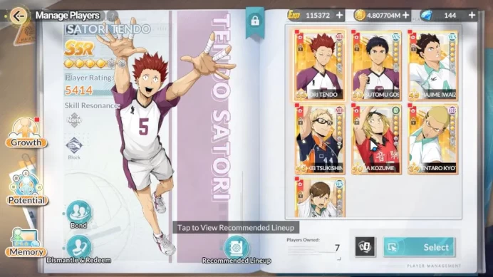 [SEA] Lv28 ||UR Toru Oikawa+Memo + 7 SSR[Tendo,Goshiki,Tsukishima,Iwazumi,Kozume,etc]| Log Google | Check SS (HFH729)