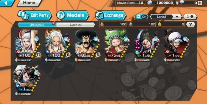 BR762 2 EX META MAX YAMATO MAX SSNAKE MAX GOOD MEDAL MANY MEDAL MATERIAL