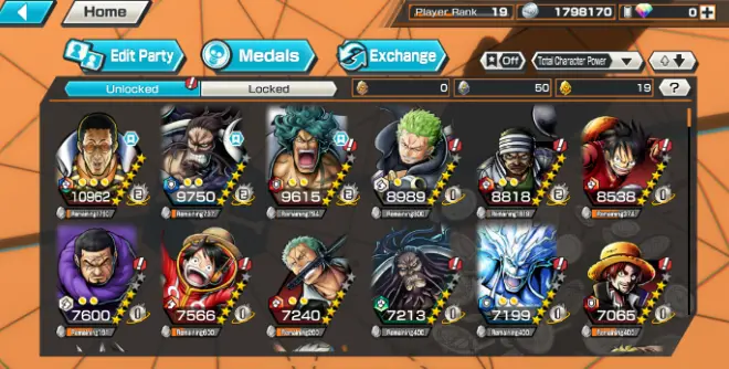 BR973 2 EX META 1 MAX ARAMAKI MAX KAIDO GOOD MEDAL SUPPORT 106 MANY MEDAL MATERIAL