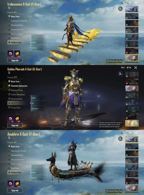   iOS Android) Level73 - M416 Imperial Splendor Kill - pharaoh Women - X suit - 19 Upgrade Gun - Rare Account - Code341  