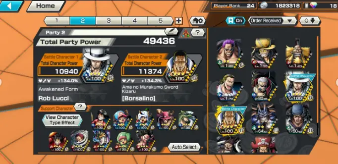 6 Extreme Kizaru Boost-3, Lucy Max ft Roger, Kaido, Kuzan, Z, Good medals, HB-5