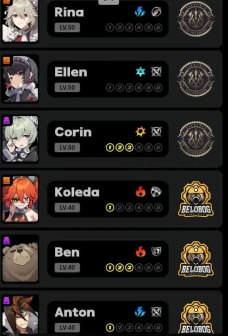 Top Account - EU - Level 48 - +5 5Star Characters - #Ellen_Joe #Kolede m1 #Lycaon #Solider11 #Rina - More Peties+ - [ALL INFO in Description]