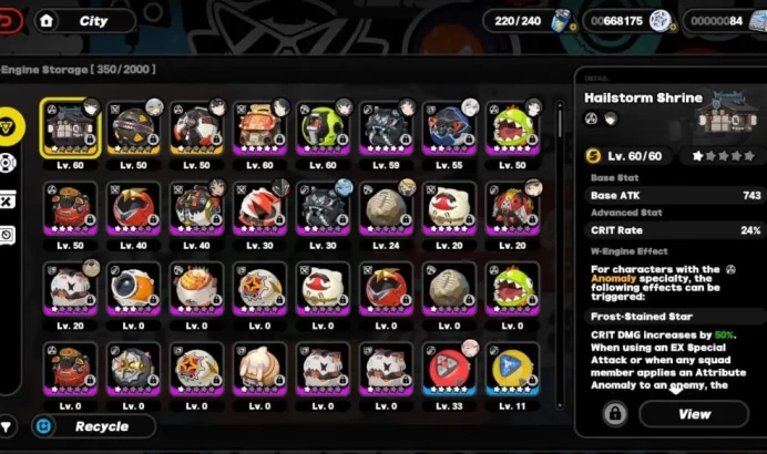 GOD Account - EU - Level 56 - +8 5Star Characters - +3 5Star Weapons - +8 5Star Bang Boo's - More Cons M6 - +160 Gems - More Peties+ - [ALL INFO