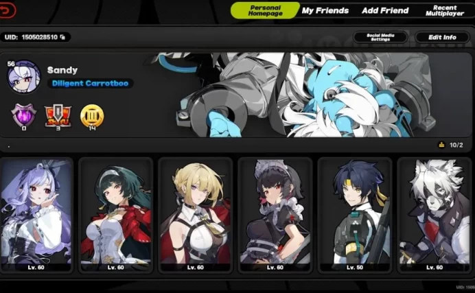 GOD Account - EU - Level 56 - +12 5Stars (Characters&Weapons) - +8 5Star Bang Boo's - More Cons M6 - +315 Gems - More Peties+ - [ALL INFO in 