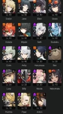 Top Account - EU - Level 45 - +11 5Stars (Characters&Weapons) - MORE 5Star Bang Boo's - More Cons M6 - More Peties+ - [ALL INFO in Description]