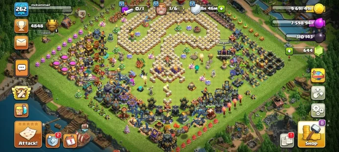 Th17 - Level262 - Equipment Max - Hero Full Max - Def Max Map Max - Bilder Full Max - Code354