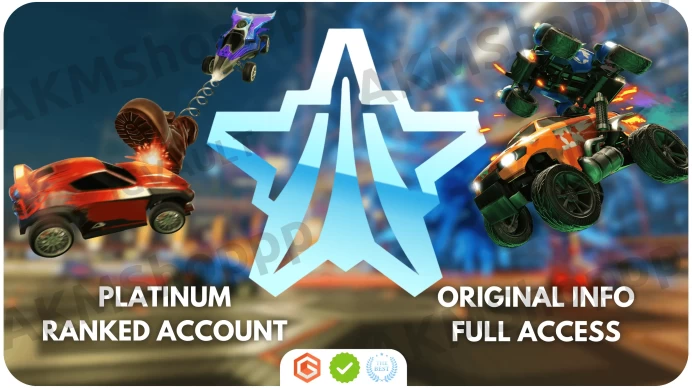 Epic Games Account ◈ Smurf Ranked Ready ◈ Platinum Rank ◈ 2vs2 ◈ LeveL 20+ ◈ Full Access ◈ Original Email ◈ Instant Delivery ◈ Hand-Made
