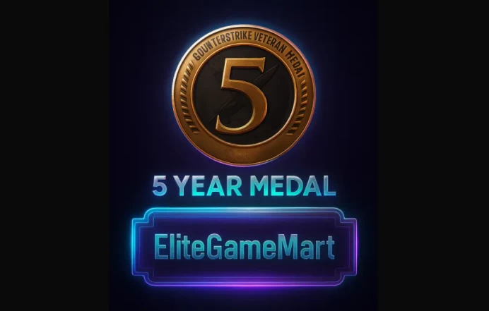 ACCOUNT WITH >>> MEDAL 5 YEARS OF SERVICE <<< | INSTANT ISSUE