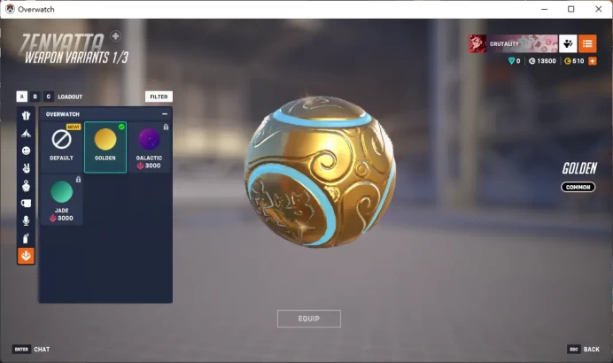 3 Gold Weapons / Full Mail Access / see the picture / Please Read Description / gerp