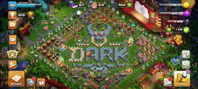 TH17 - Level302 - 3 Skin Map - Old Account Donatre - Equipment Full Max - Code195