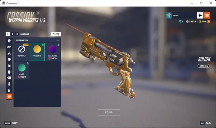 5 Gold Weapons / Full Mail Access / see the picture / Please Read Description / FoxSt
