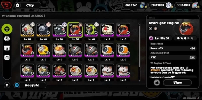Top Account - EU - Level 51 - +10 5Stars Characters&Weapons - +4 5Star Bang Boo's - More Cons M6 - More Peties+ - [ALL INFO in Description]
