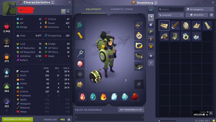 (-45%) Multi OPTI Level 200 – 10M Kamas, 6 Dofus Exo & Skins Offers !