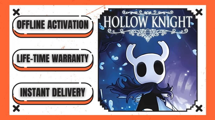 Hollow Knight (+13 Free Games Gift) | Steam Offline Activation | Instant Delivery | Life Time Access
