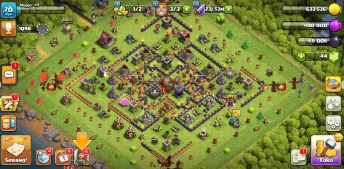IT 243 PROMO TODAY!!TH 10 LVL 70 KING 30 QUEEN 30 MANY MAGIC STUFF+MANY LEAGUAE POIN SAFE ACCOUNT
