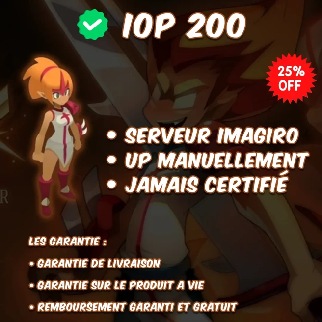 [Imagiro] Iop 200 ,jamais certifié ,livré instantanément