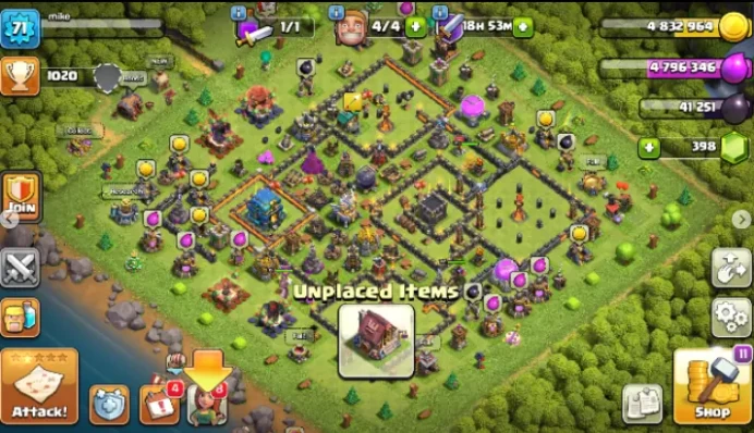 TH12 LVL 71 23-22-15 398 GEMS INSTANT DELIVERY FULL ACCESS CS286