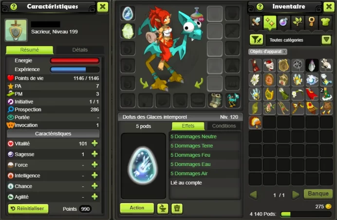 SACRI 199 (SKINS/DDG) Blair !! Never Certificat, 100% Safe.
