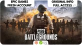 [EPIC] PUBG: BATTLEGROUNDS ◈ Fresh Account ◈ 0 Hours Played ◈ Full Access ◈ Original Email ◈ Data Changeable ◈ Instant Auto Delivery