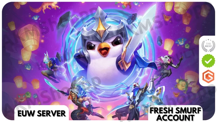 [EUW] TFT Smurf Accounts ◈ Fresh New ◈ Level 1 ◈ Full Access ◈ Original Mail ◈ Full Creation Info Included ◈ Instant Delivery ◈ 24/7 Support