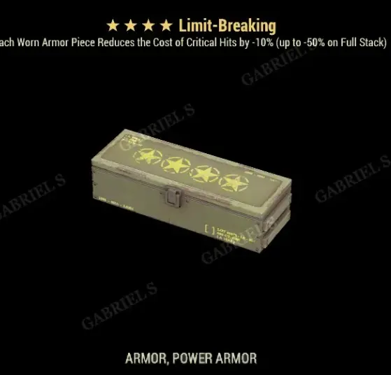 Limit-Breaking [Legendary 4 Star Mod Box]