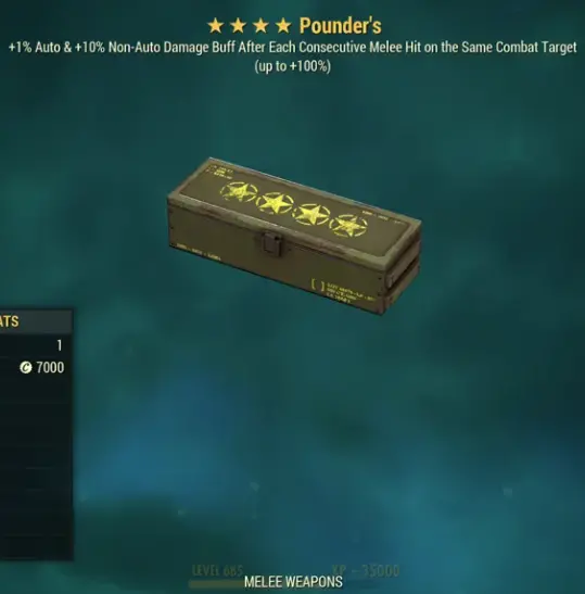 Pounder's [Legendary 4 Star Mod Box]