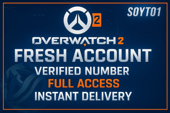 OVERWATCH 2 FRESH ACCOUNT | Phone Verified | 0h Played | Full Access | INSTANT DELIVERY