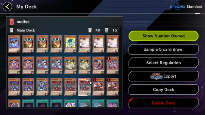 Lv 18 | 18 Deck | Fiendsmith Control, Maliss, Ryzeal, Six Samurai Etc|Ranked Available|Konami|CE ON|Check SS (YMD790)