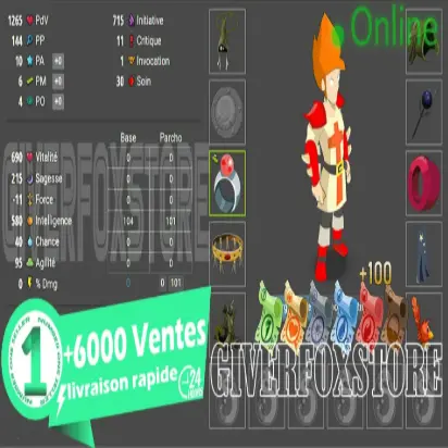  Boune>[ Panoplie lvl 105 feu ] + BONUS