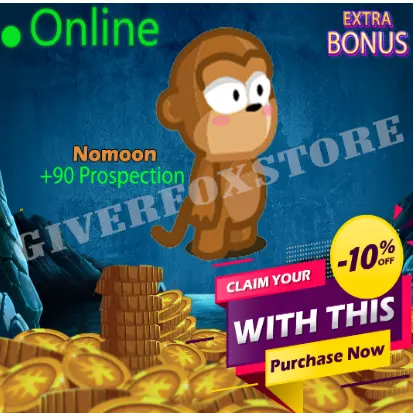 Boune>[ Nomooon +90 Prospection ] + Extra Kamas Bonus -Fast Delivery- (Best Buy)
