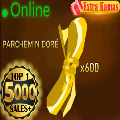 Boune>[ PARCHEMIN DORE x600 ]  + 5,000,000 Kamas