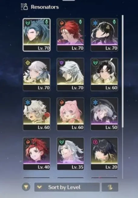 Top ACCOUNT - EU - Union 47 - +6 5Star Characters( #Jiyan R1#jinshi #Calcharo #Encore#Lingyang #jianxin) - +3 5Star Weapons - [ALL INFO in 