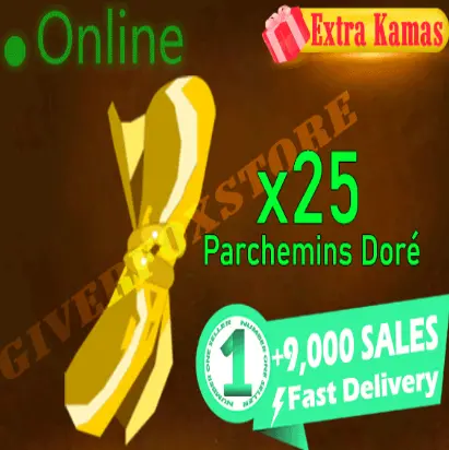 Boune>x25 [ Parchemins Doree ] +BONUS (BEST DEAL)