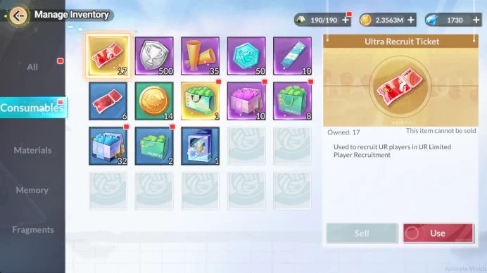 [SEA] Lv24| 1,7k DM + 17 Ultre RT| Starter Build Aoba Johsai (Oikawa+Memo, Iwaizumi,Issei,etc) |Google| Check SS (HFH763)